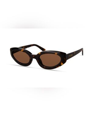 10 Crosby Derek Lam Vesper Havana Tortoiseshell Cat-Eye Sunglasses
